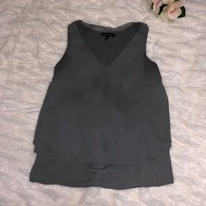 Banana republic small, grey blouse